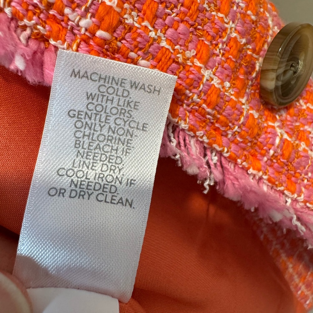 J. Jill Dahlia Tweed Jacket Size SP - Picture 12 of 14